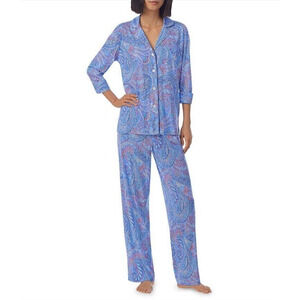 Lauren Ralph Lauren Vibrant Paisley Pajama Set